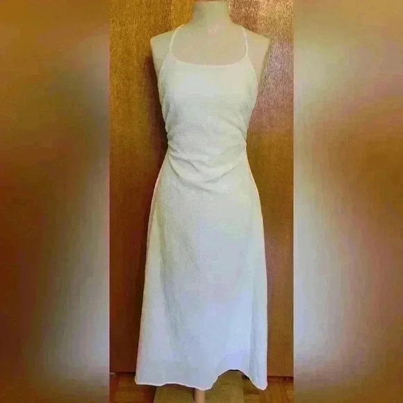 NWT!! Shein | White Spaghetti Strap Criss Cross Back, Size S - Picture 3 of 8